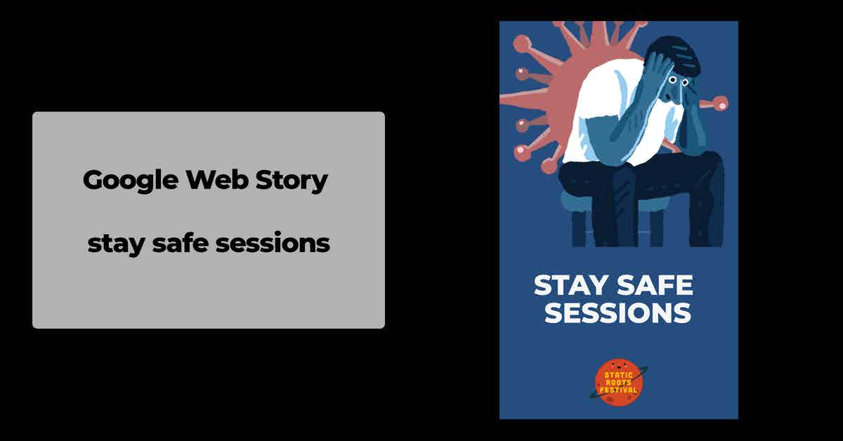 SRF - index image - stay safe sessions - google web story