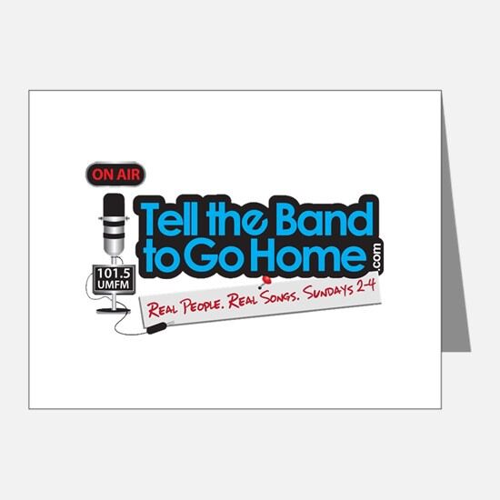 tell_the_band_to_go_home_note_cards_pk_of_20